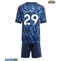 Arsenal Kai Havertz #29 Auswärts Trikotsatz Kinder 2025-26 Kurzarm (+ Kurze Hosen)